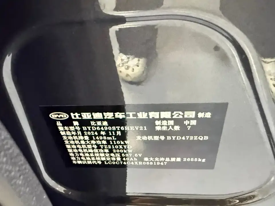 BYD Tang New Energy