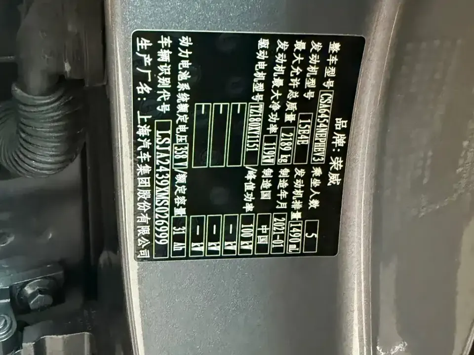 Roewe RX5 New Energy